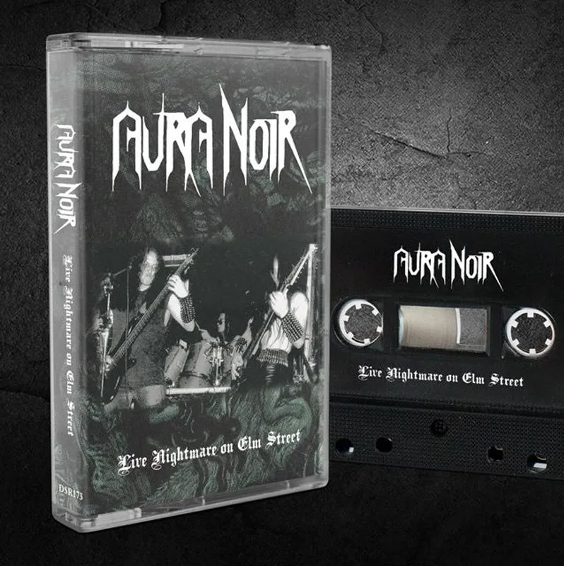 AURA NOIR: Live Nightmare on Elmstreet cassette (ltd edition)