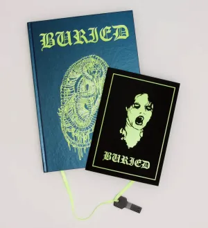 BURIED ZINE COMPENDIUM colour hardback book [Limited to 250 copies, includes USB drive]