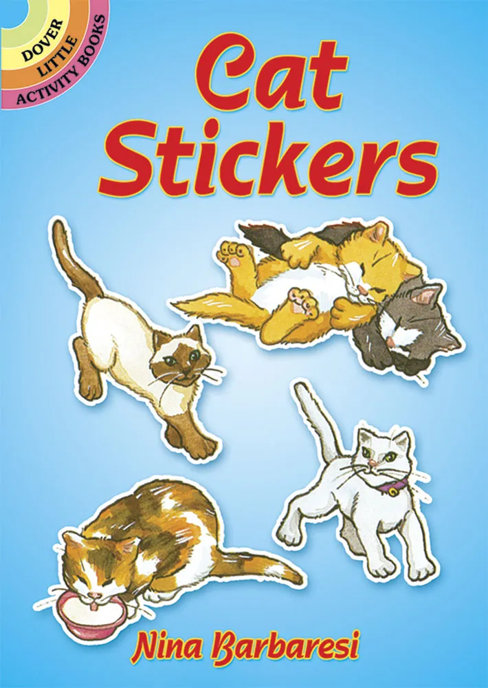 Cat Stickers - Little Activity Books
