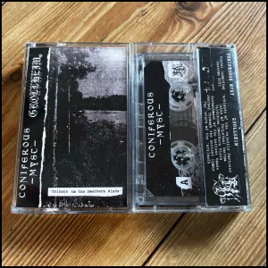 CONIFEROUS MYST / GROLLHEIM: Tribute to the Southern Winds cassette (dungeon synth/BM split)
