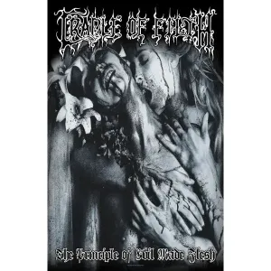 CRADLE OF FILTH: PRINCIPLE OF EVIL MADE FLESH large flag / textile poster