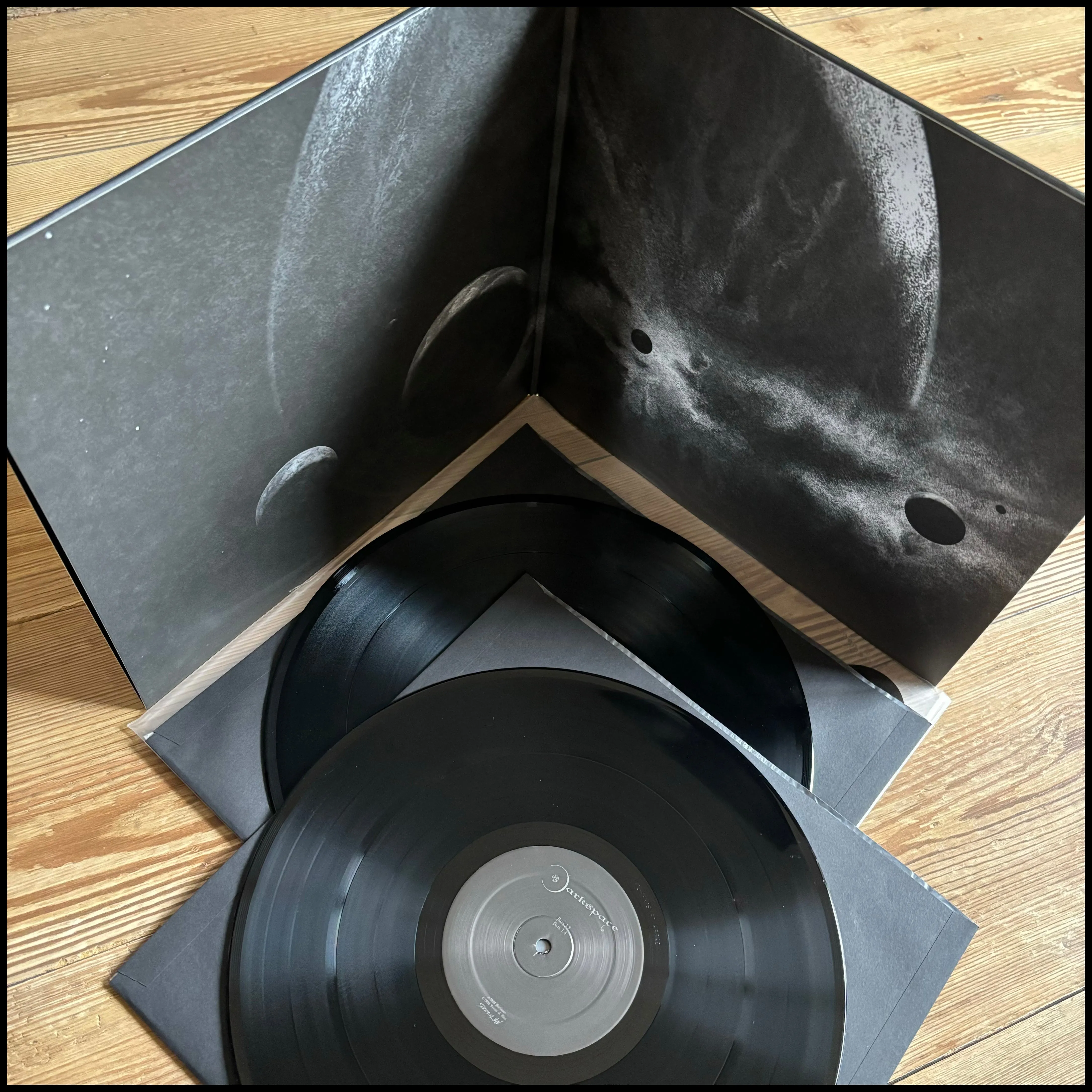 DARKSPACE: Darkspace I [2003] double black LP (2 x black vinyl, gatefold sleeve)