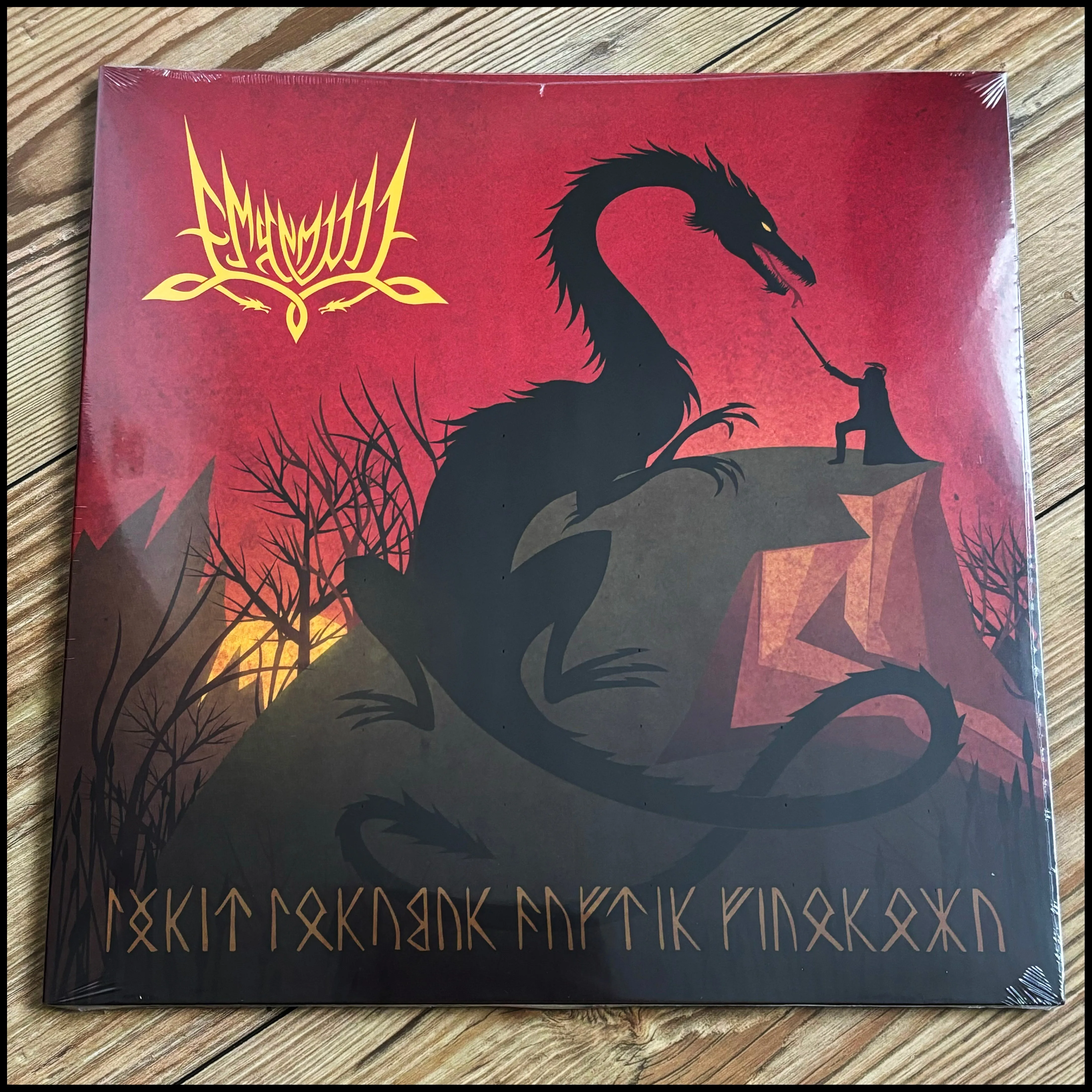 EMYN MUIL: Túrin Turambar Dagnir Glaurunga LP (red/black swirl   splatter vinyl, gatefold A2 poster)