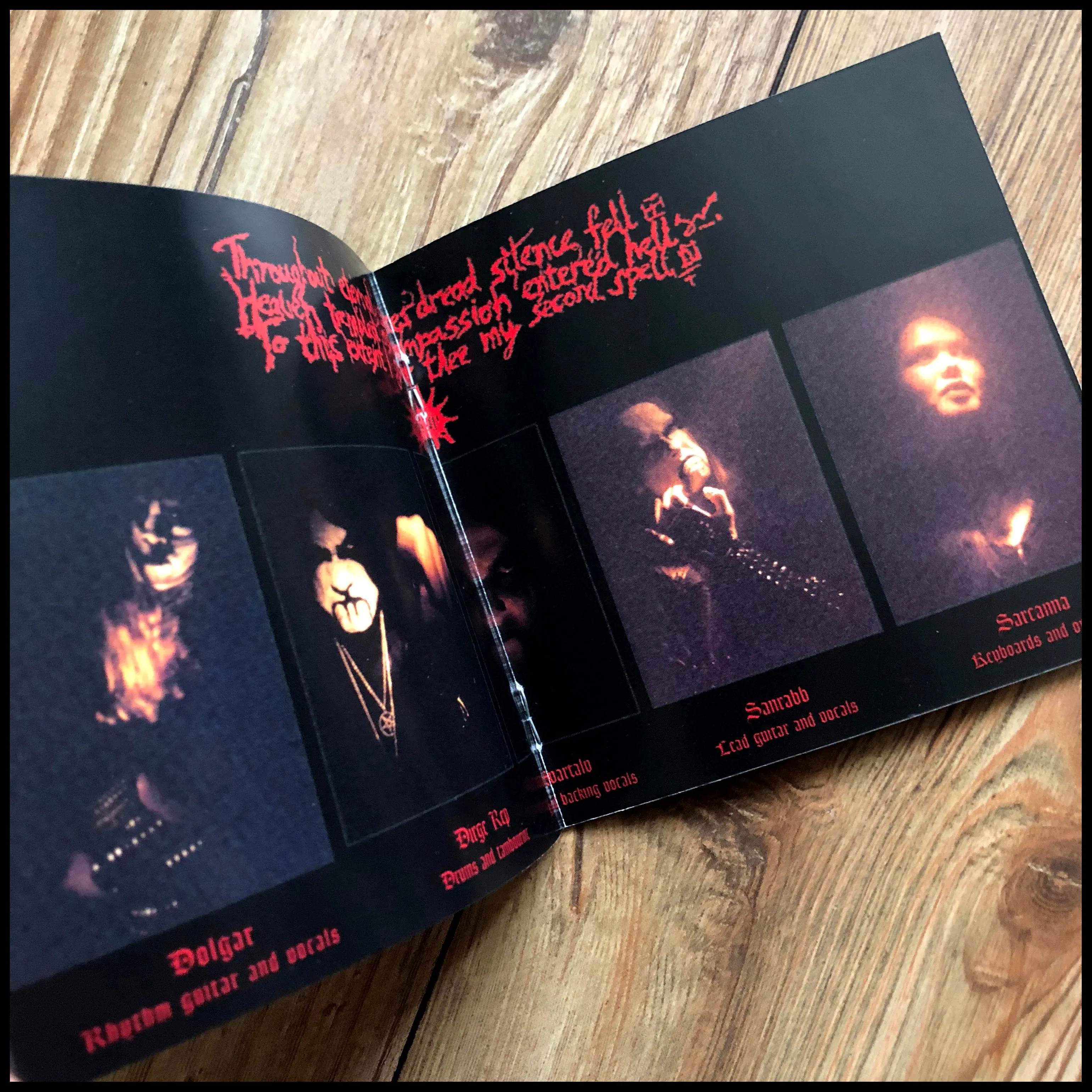 GEHENNA: Seen Through The Veils Of Darkness (The Second Spell) CD (original version, unplayed)