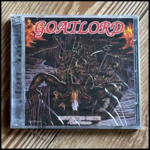 GOATLORD: Distorted Birth: The Demos double CD (2 x CD, classic demos, ltd to 300, sealed)