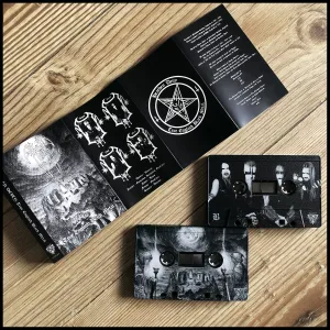 HEATHEN DEITY: True English Black Metal cassette (released by Cult Never Dies, limited edition printed cassette)