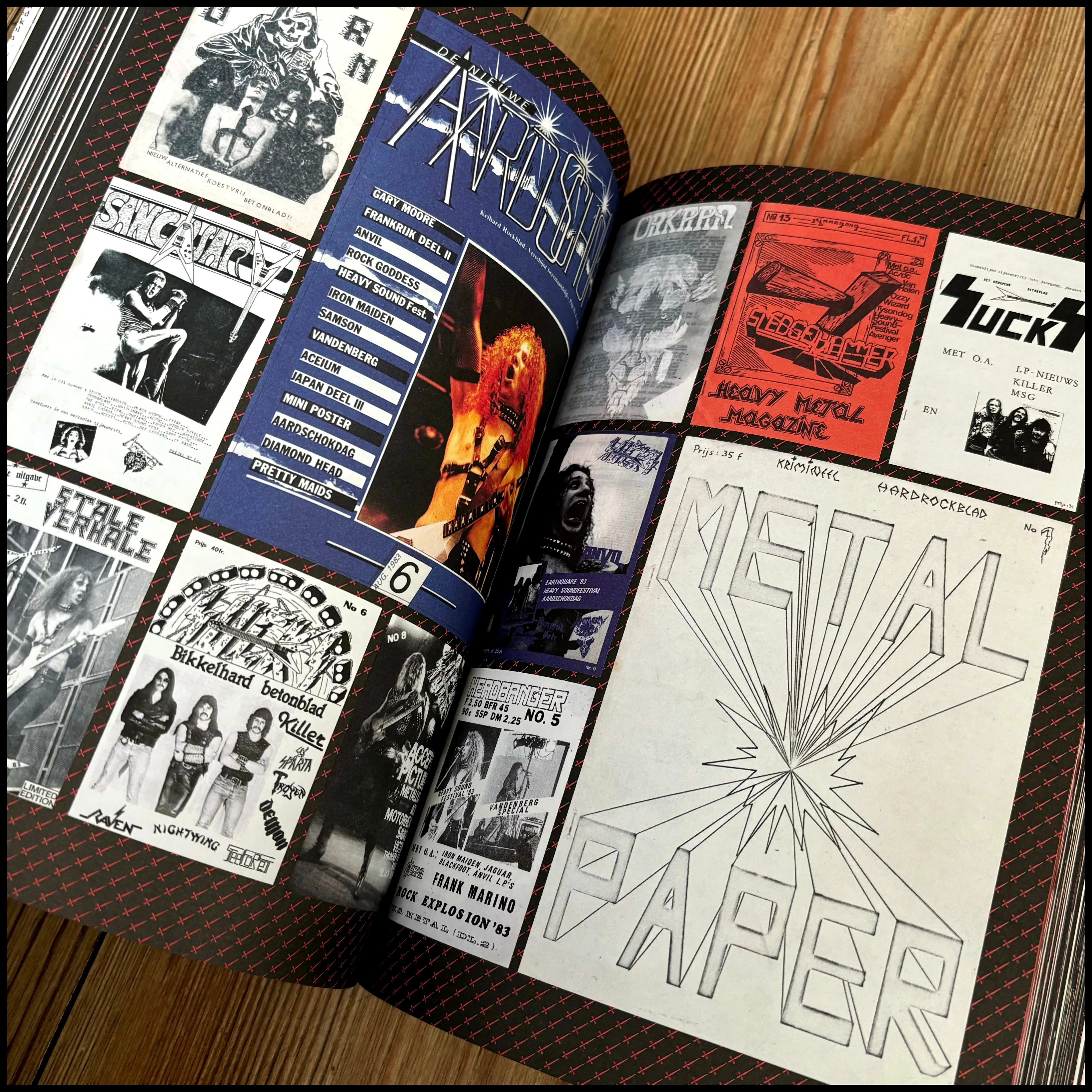 HEAVY SOUNDS IN THE WEST book (400 pages, colour)