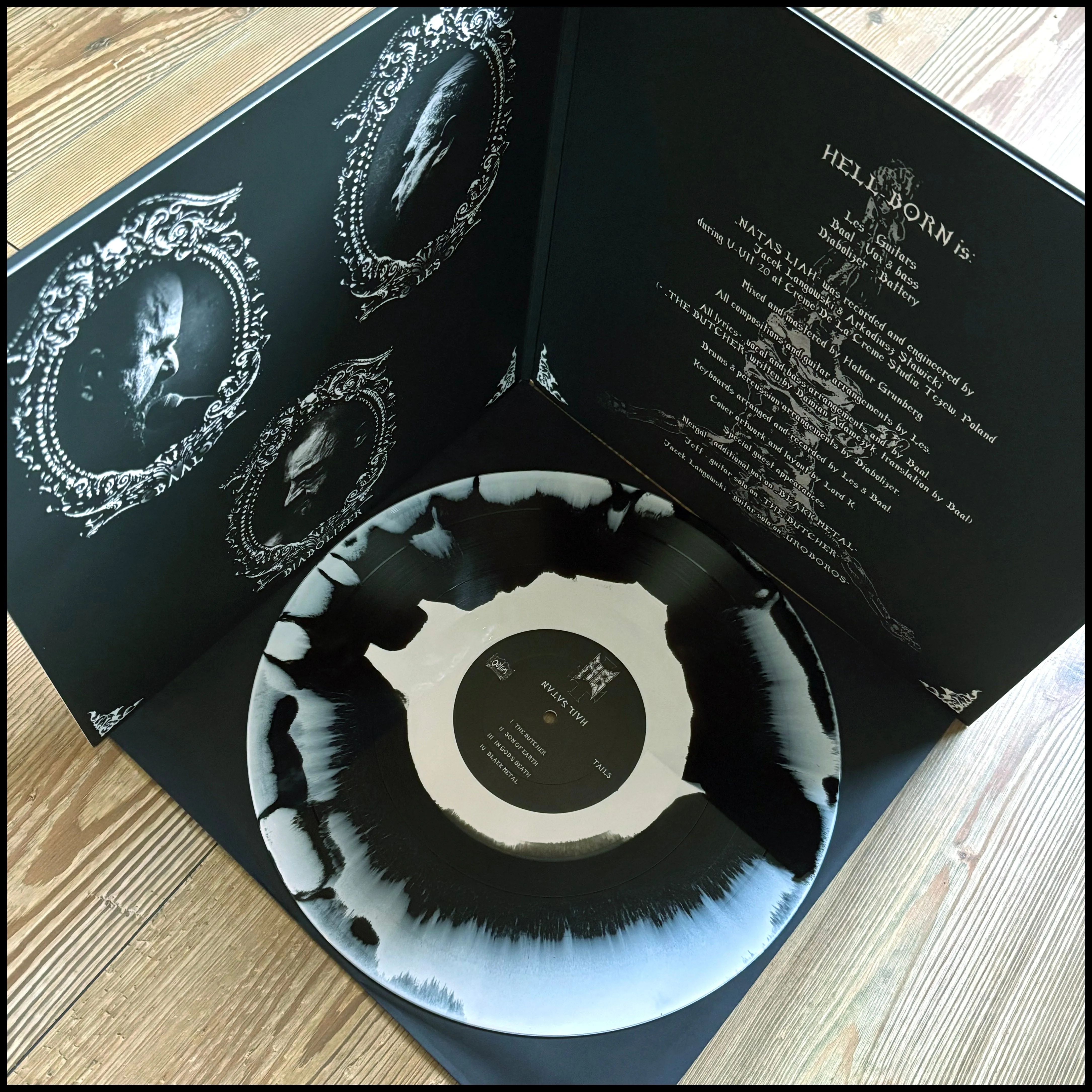HELL-BORN: Natas Liah LP (vinyl, Polish black/death metal with Behemoth members)