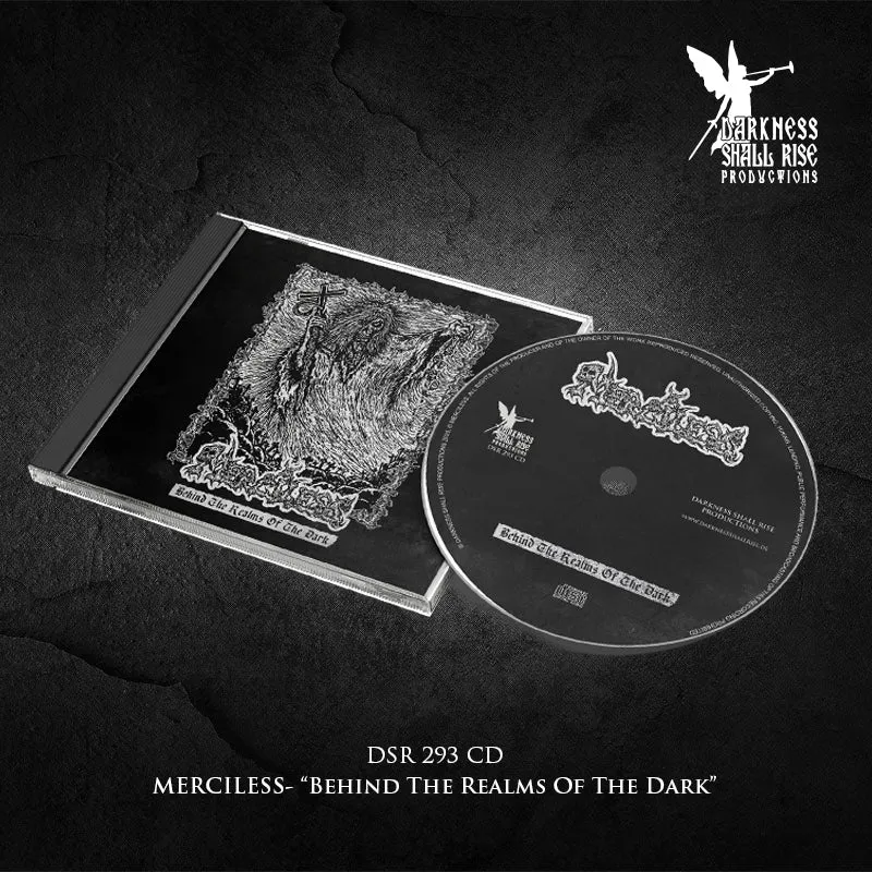 MERCILESS: Behind the Realms of the Dark CD (Cult Swedish death/thrash, 1987 and 1988 classic demos)