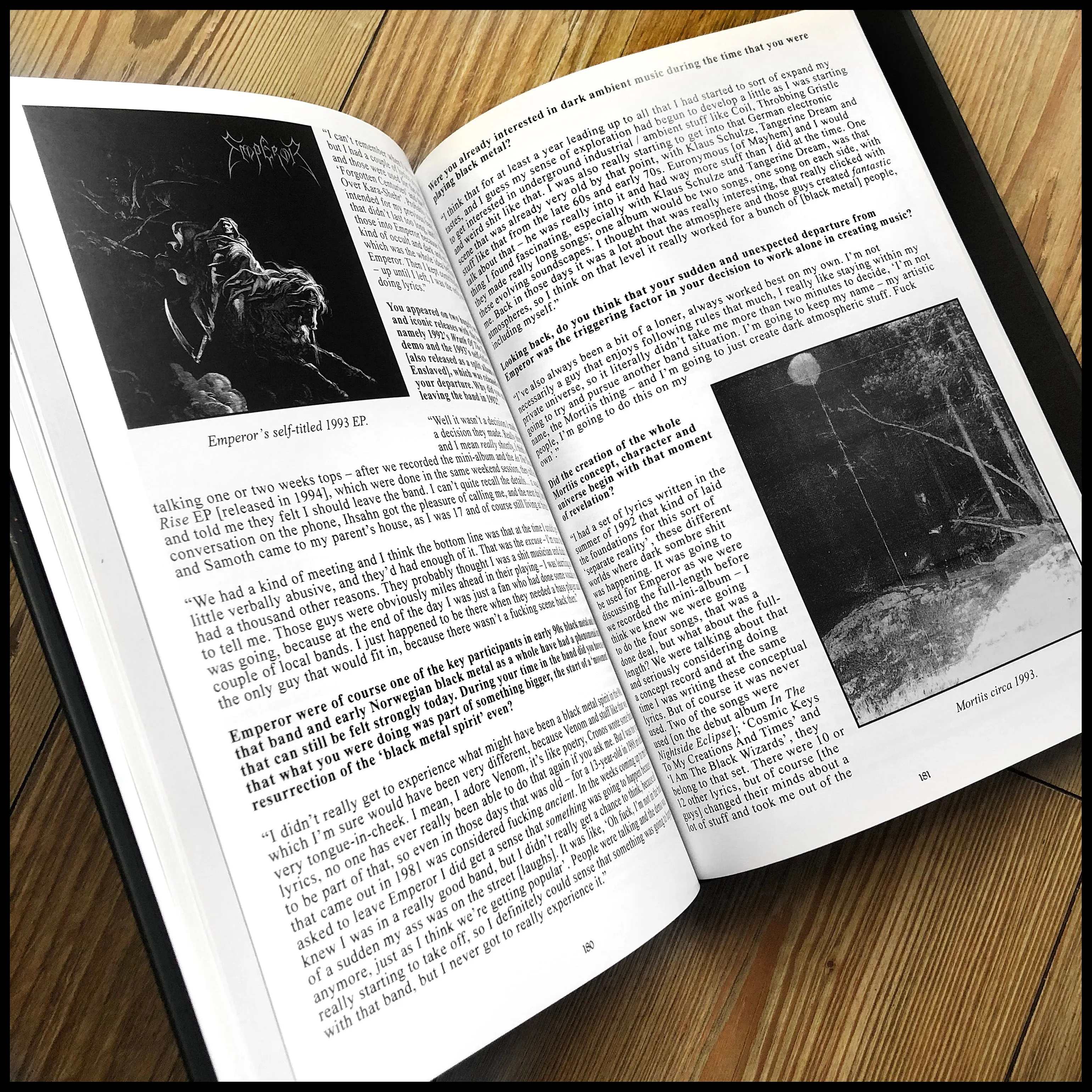MORTIIS: SECRETS OF MY KINGDOM: RETURN TO DIMENSIONS UNKNOWN hardback book (3rd edition/cover)