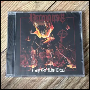 NECROCURSE: Grip of the Dead CD (Swedish DM feat Hellbutcher of Nifelheim)
