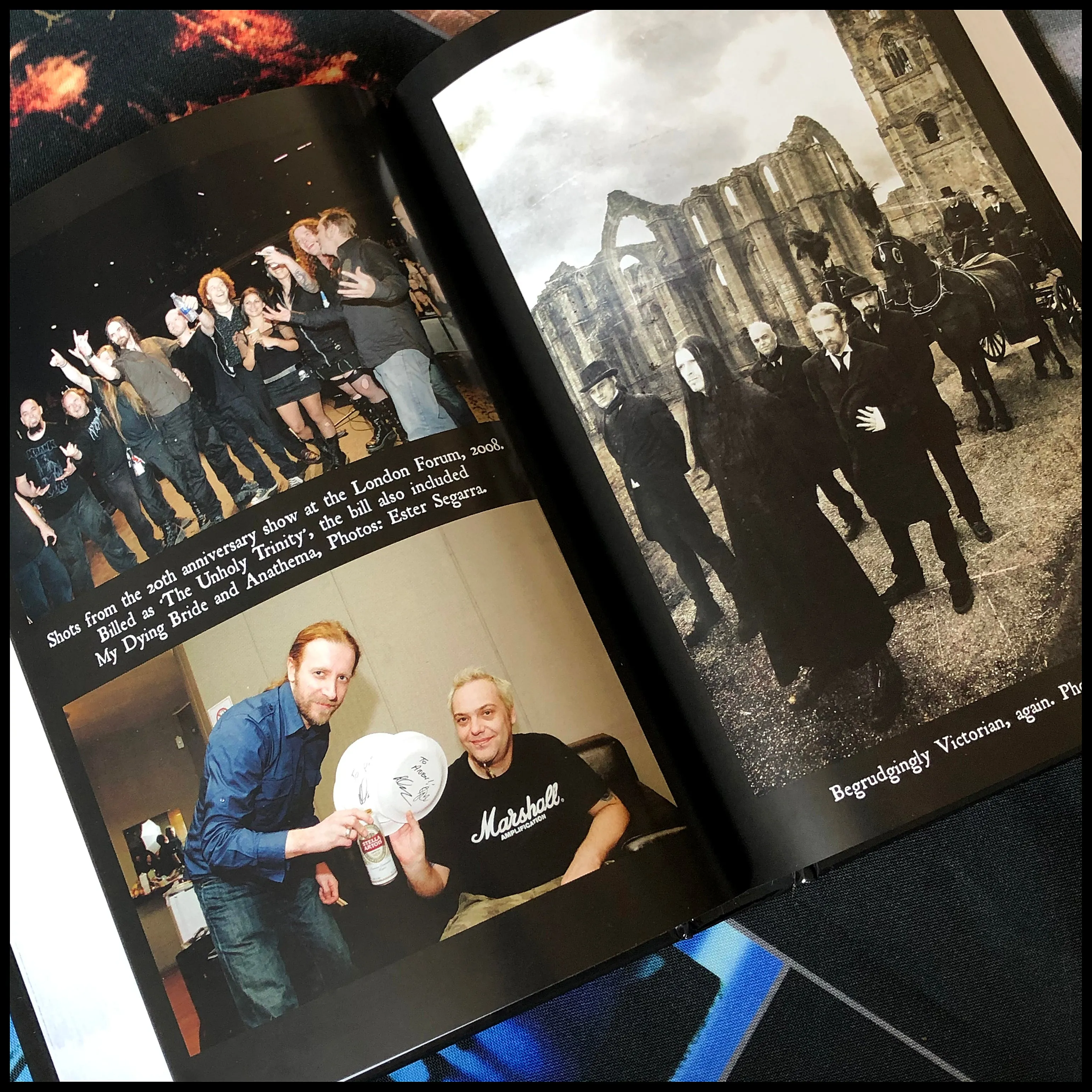 NO CELEBRATION: THE OFFICIAL STORY OF PARADISE LOST - EXTENDED EDITION hardback book
