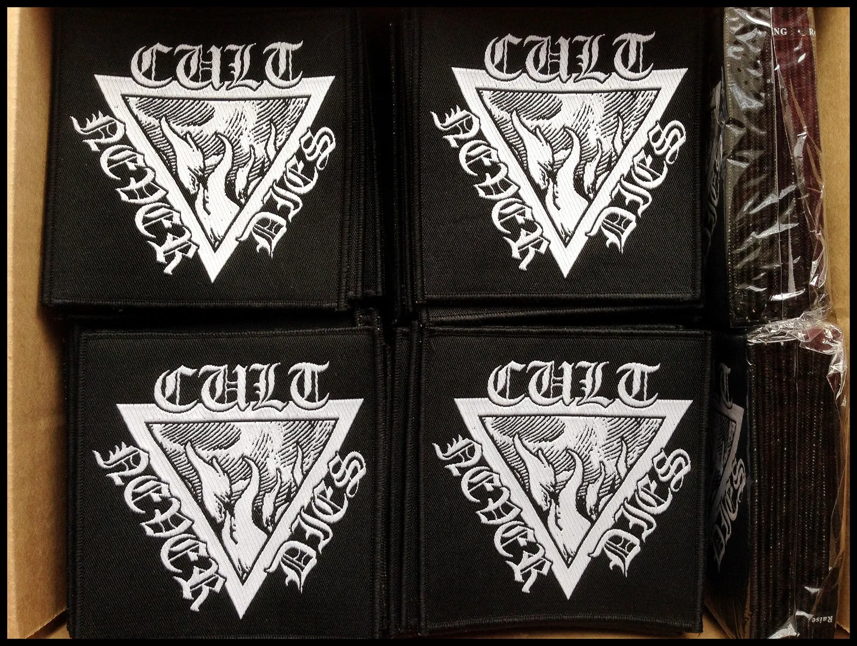 Official CULT NEVER DIES patch