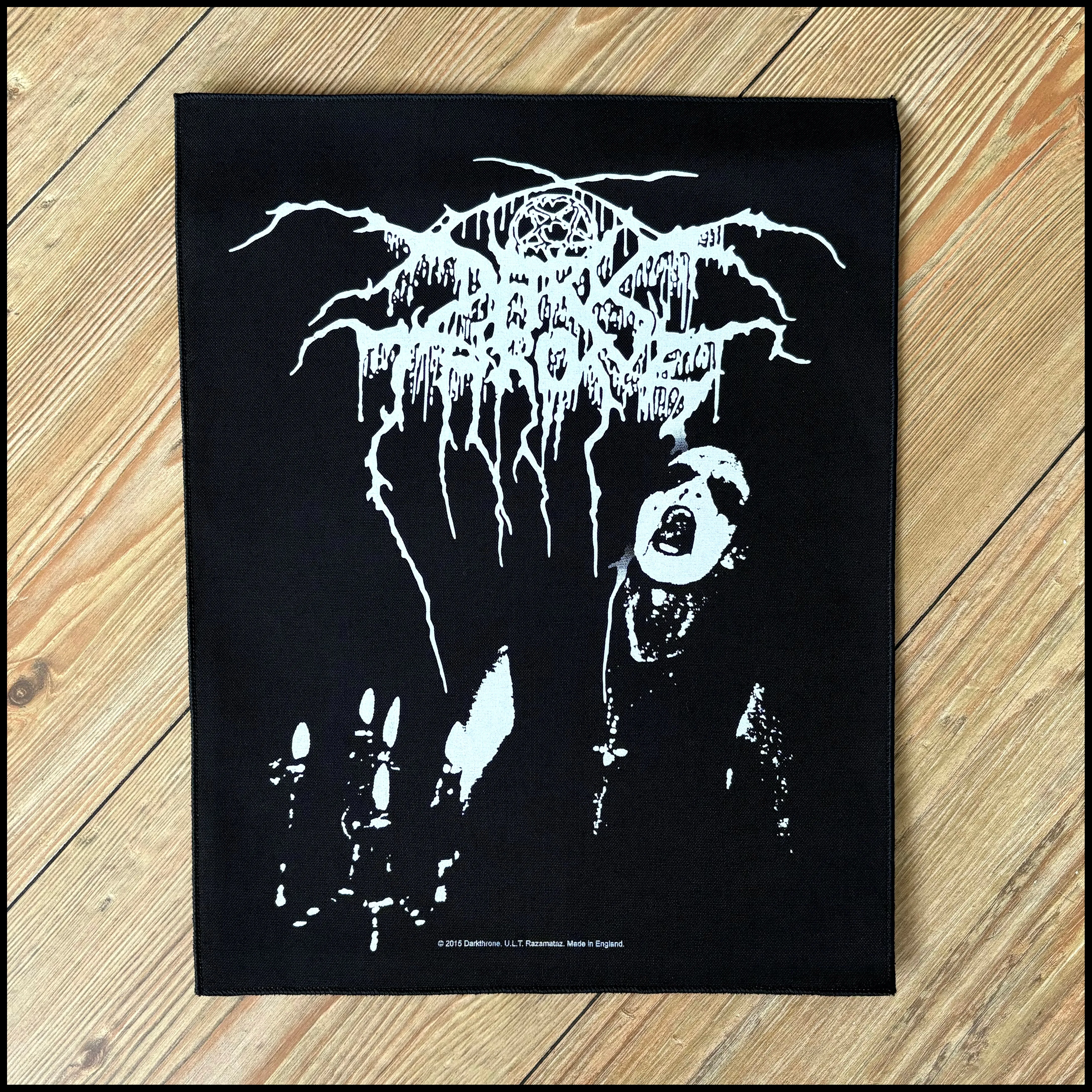 Official DARKTHRONE: TRANSILVANIAN HUNGER large back patch