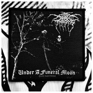 Official DARKTHRONE: UNDER A FUNERAL MOON patch
