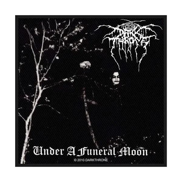 Official DARKTHRONE: UNDER A FUNERAL MOON patch