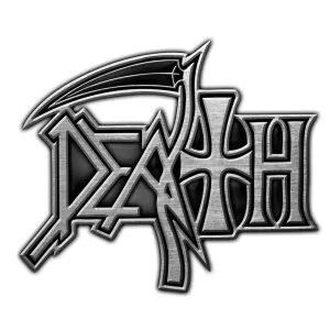 Official DEATH cast metal badge