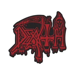 Official DEATH: LOGO 'CUT OUT' patch