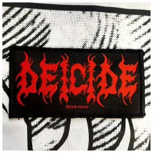Official DEICIDE: LOGO patch
