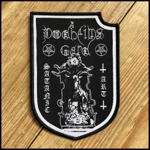 Official deluxe DØDHEIMSGARD: KRONET TIL KONGE patch (by CND)