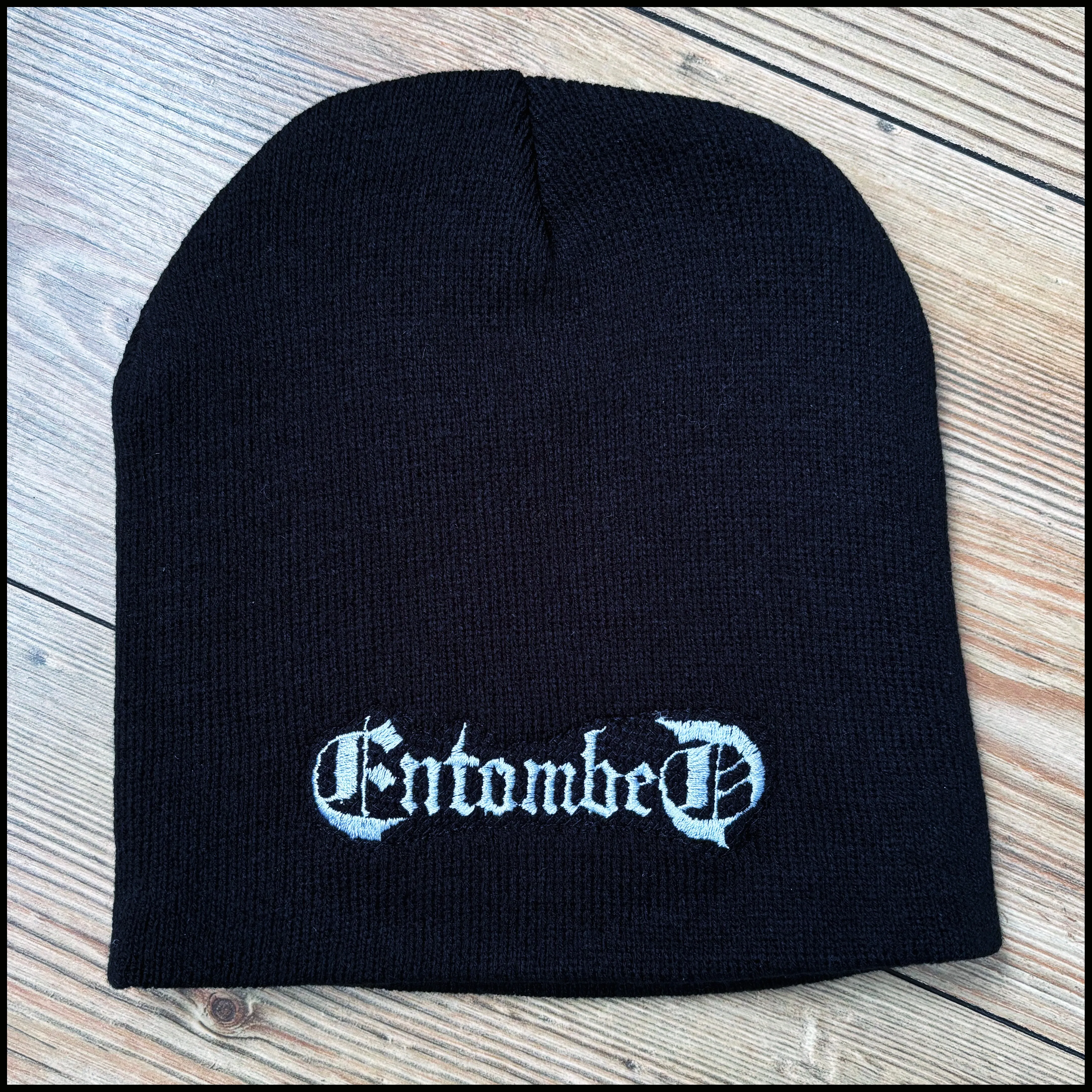 Official ENTOMBED beanie hat