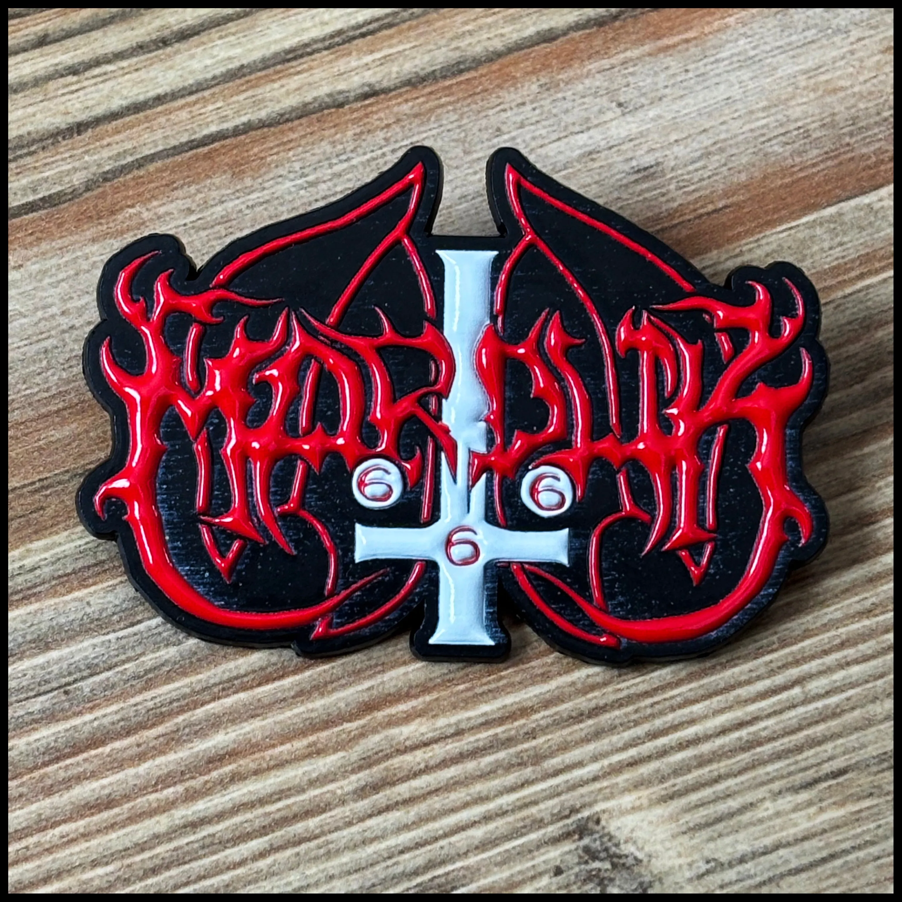 Official MARDUK metal pin badge