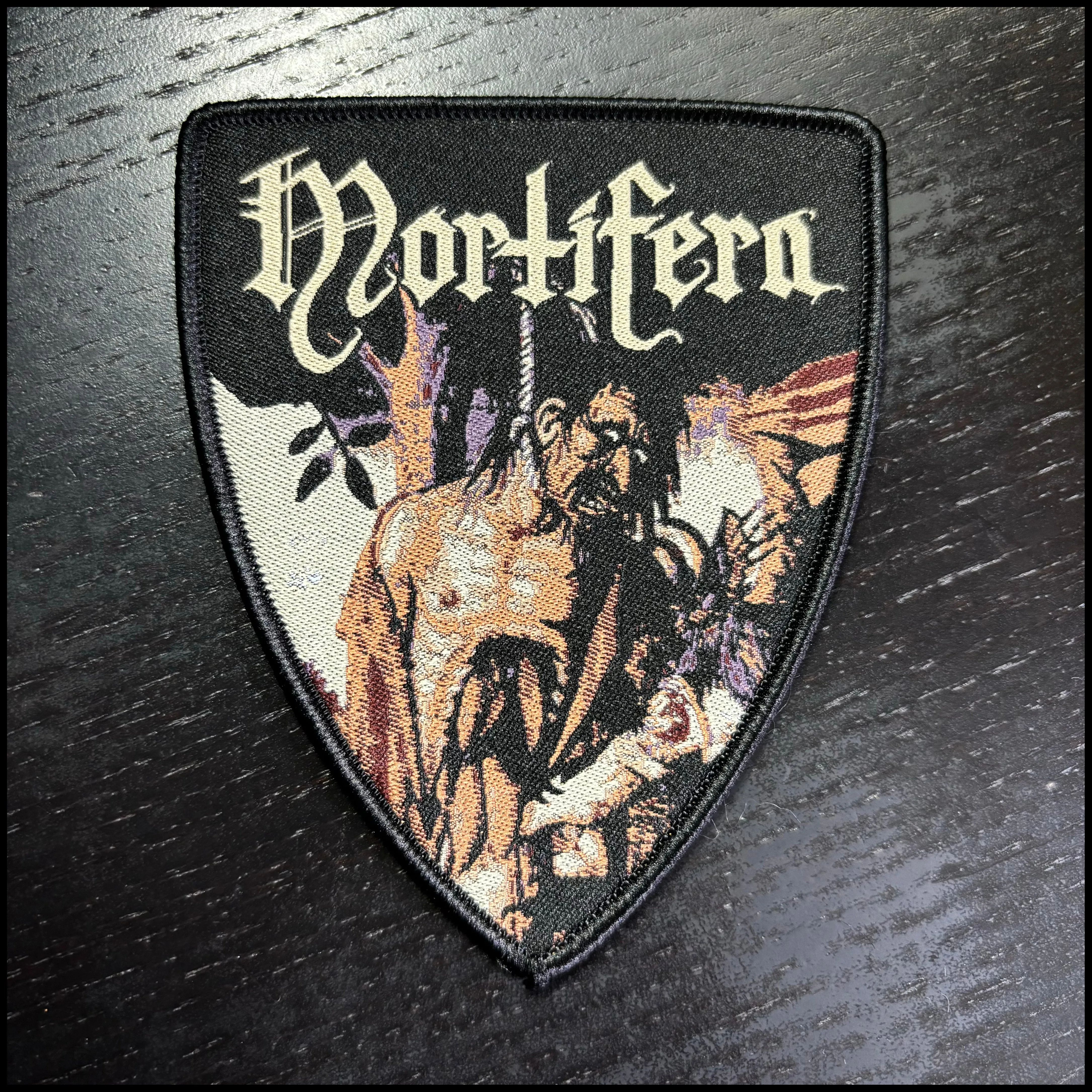 Official MORTIFERA: MALEDICTIIH patch (limited edition)