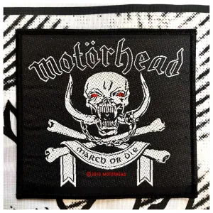 Official MOTORHEAD: MARCH OR DIE patch