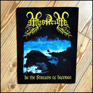 Official MYSTICUM: IN THE STREAMS OF INFERNO back patch (by CND)