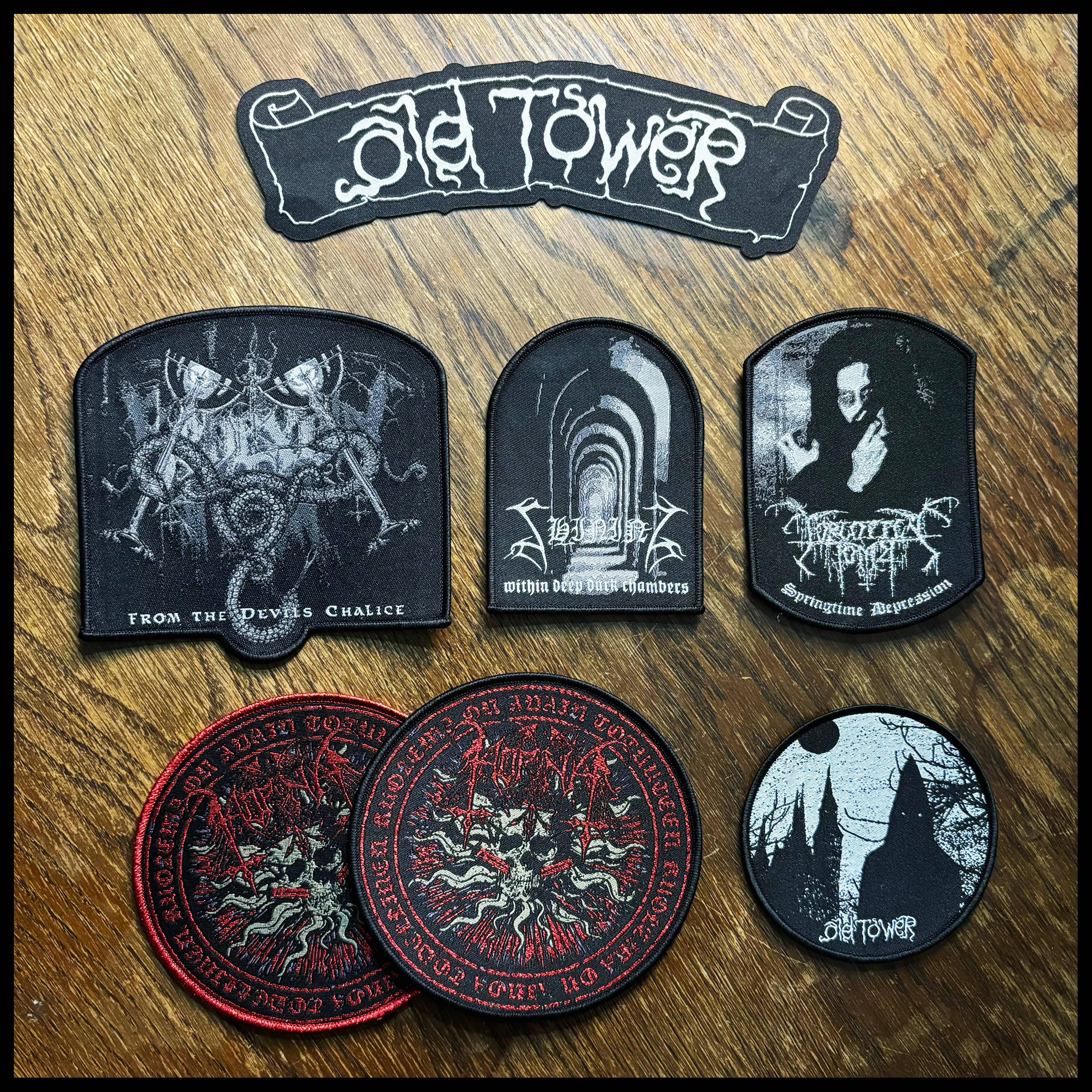 Official SHINING: WITHIN DEEP DARK CHAMBERS patch (limited edition)