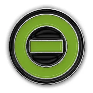 Official TYPE O NEGATIVE cast metal badge