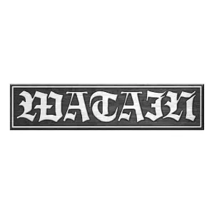 Official WATAIN cast metal badge