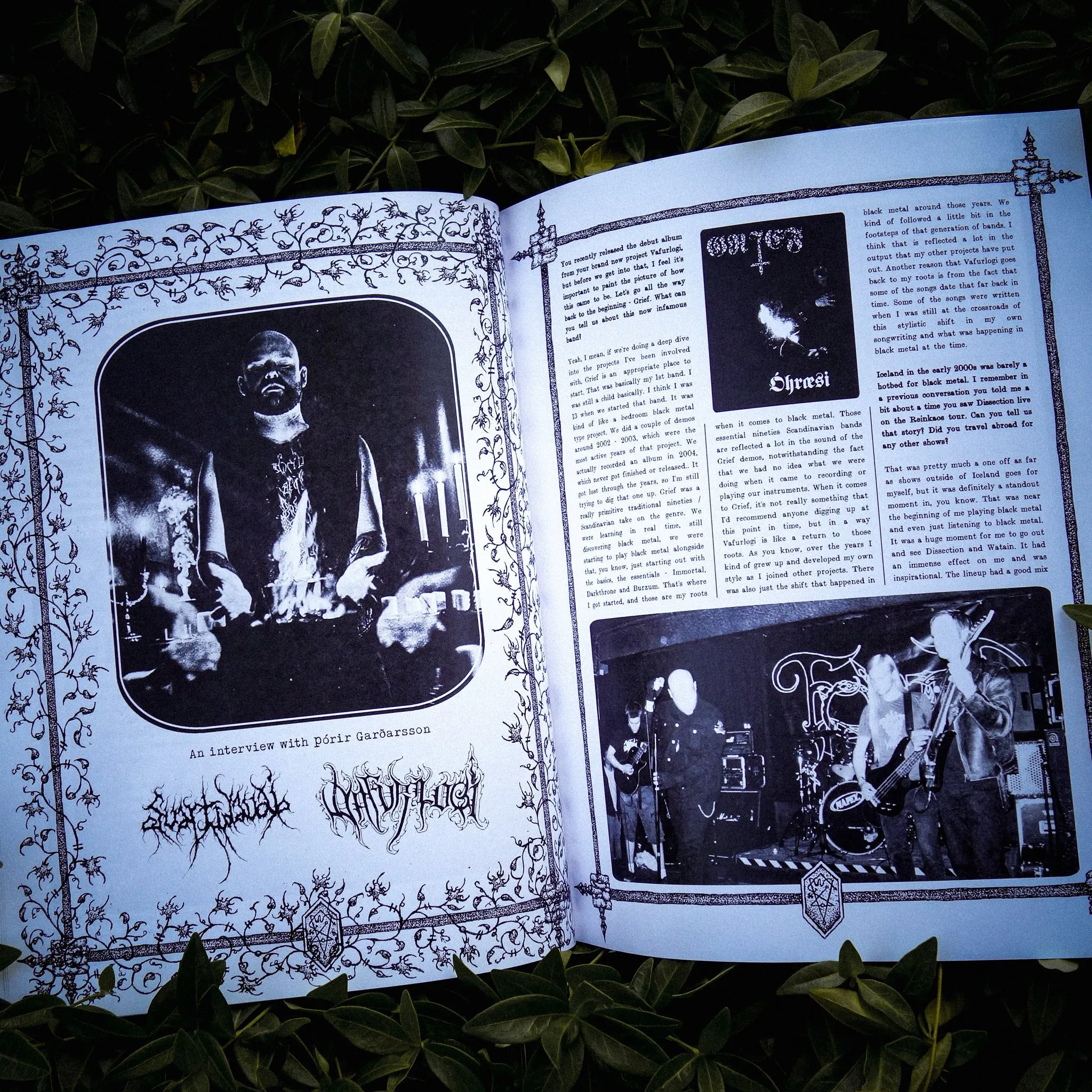 Preorder [June 2025] ARCANE ARCHIVIST fanzine issue 7 (cult old school black metal zine feat Profanatica, Odium, Ancient, Antaeus...)