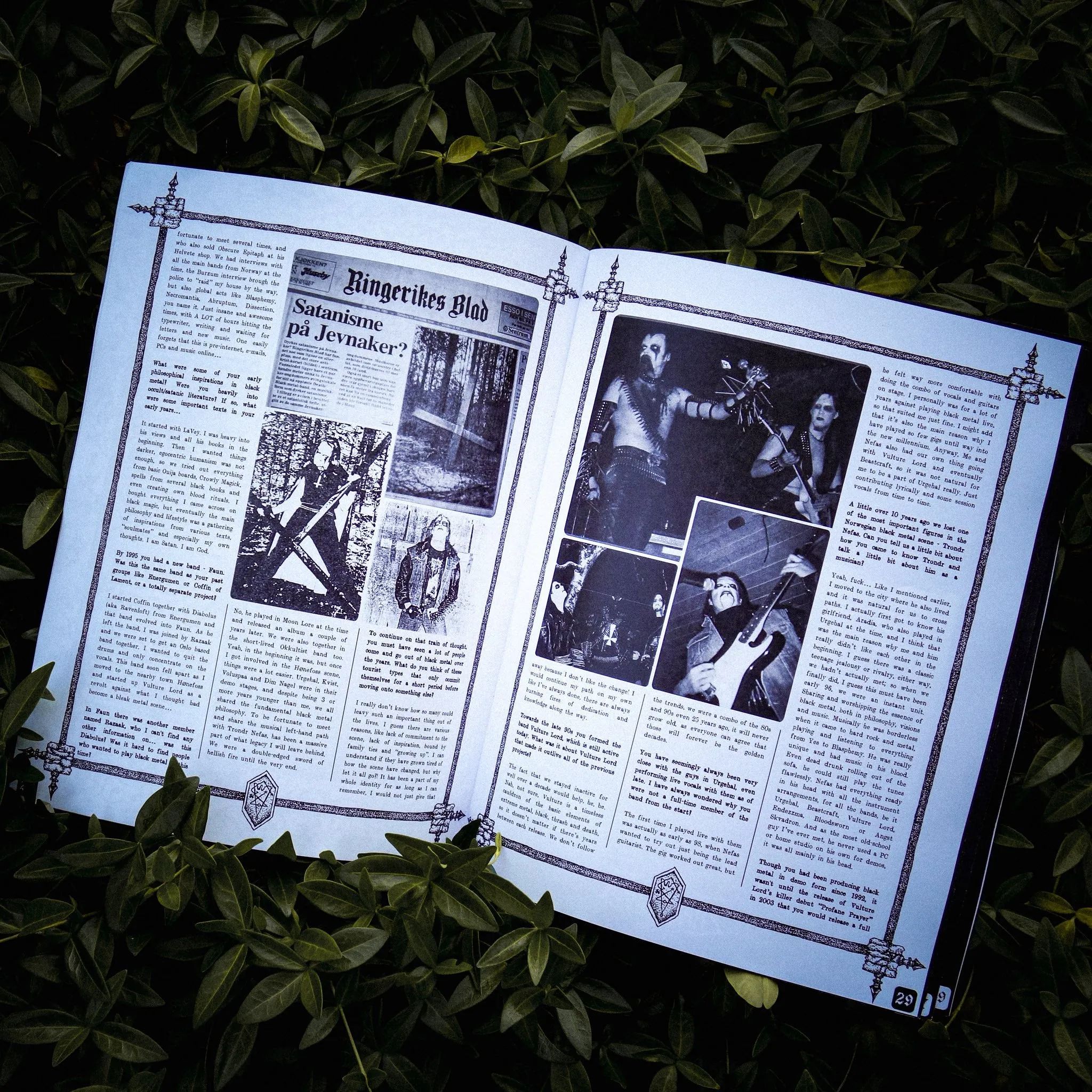 Preorder [June 2025] ARCANE ARCHIVIST fanzine issue 7 (cult old school black metal zine feat Profanatica, Odium, Ancient, Antaeus...)