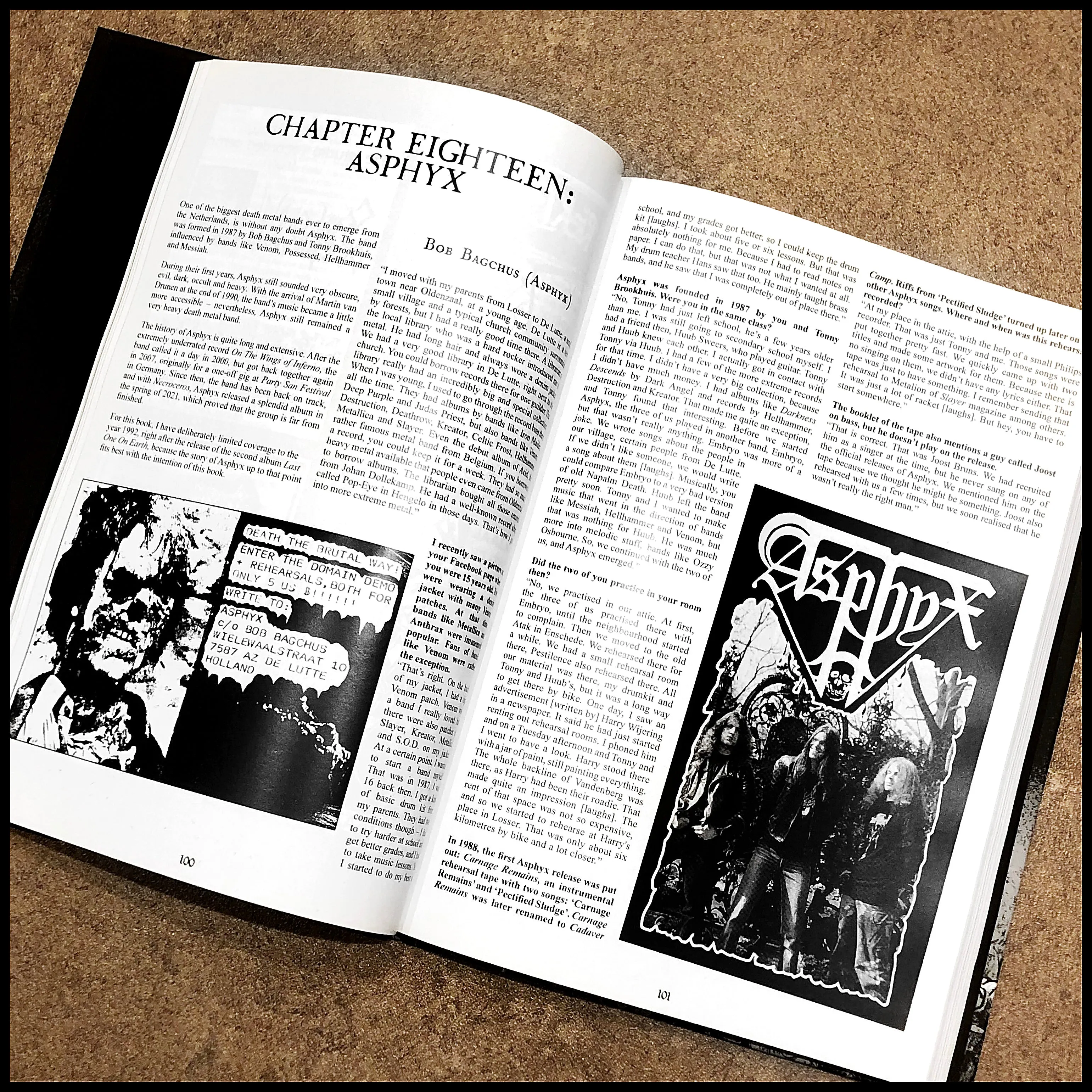 Preorder [June 2025] STREAMS OF ANCIENT WISDOM: THE HISTORY OF DUTCH DEATH & EXTREME METAL hardback book *last print run for the foreseeable*