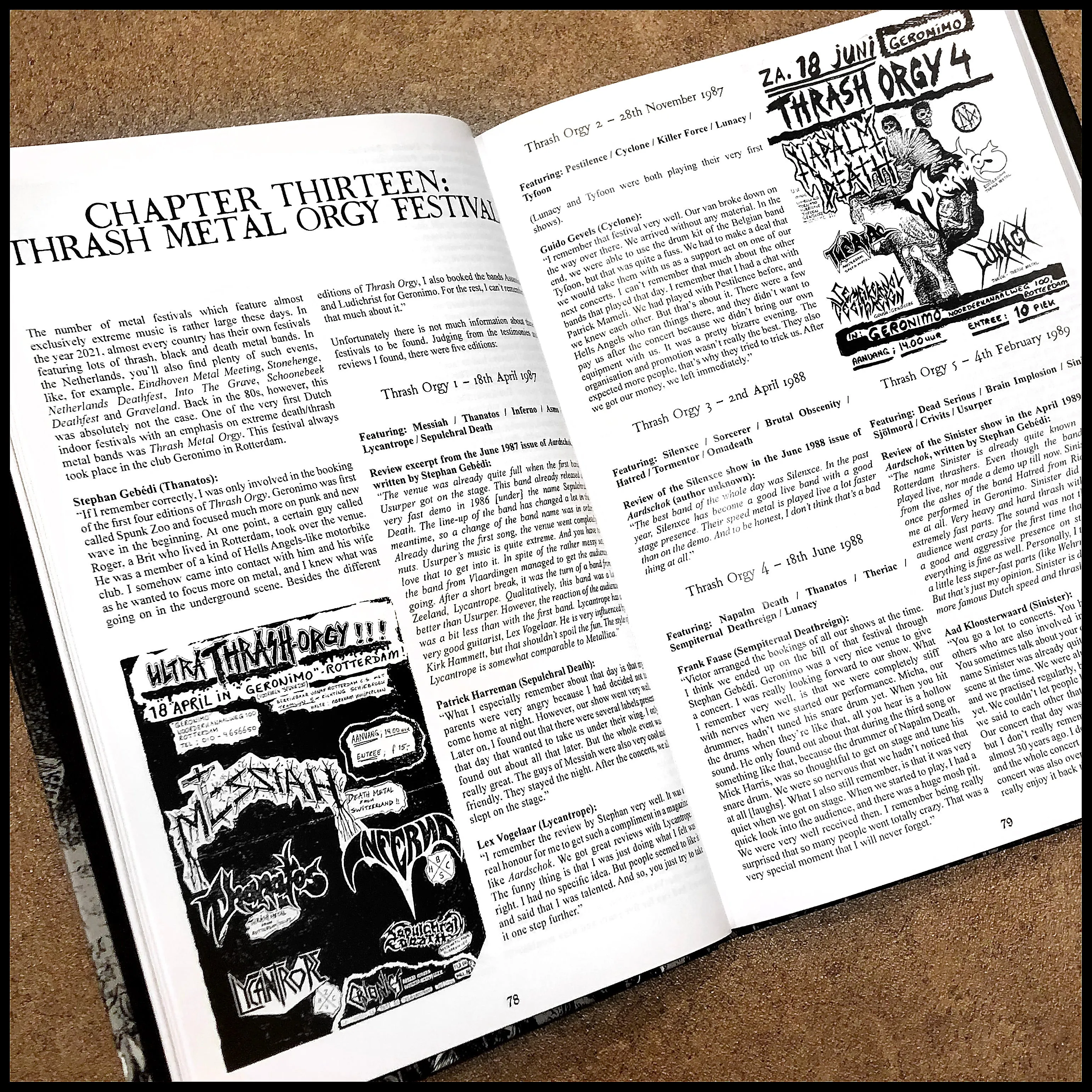 Preorder [June 2025] STREAMS OF ANCIENT WISDOM: THE HISTORY OF DUTCH DEATH & EXTREME METAL hardback book *last print run for the foreseeable*
