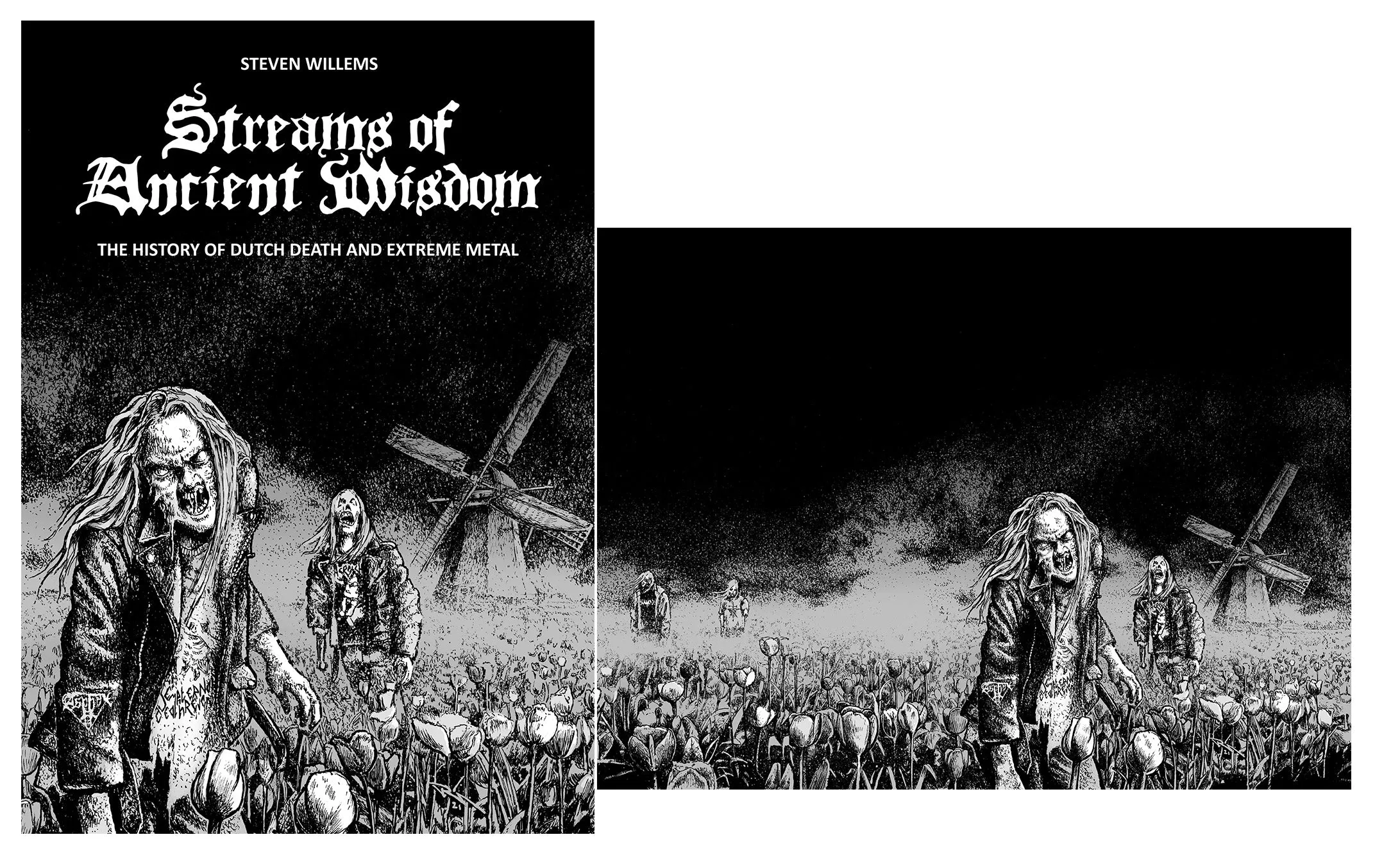 Preorder [June 2025] STREAMS OF ANCIENT WISDOM: THE HISTORY OF DUTCH DEATH & EXTREME METAL hardback book *last print run for the foreseeable*