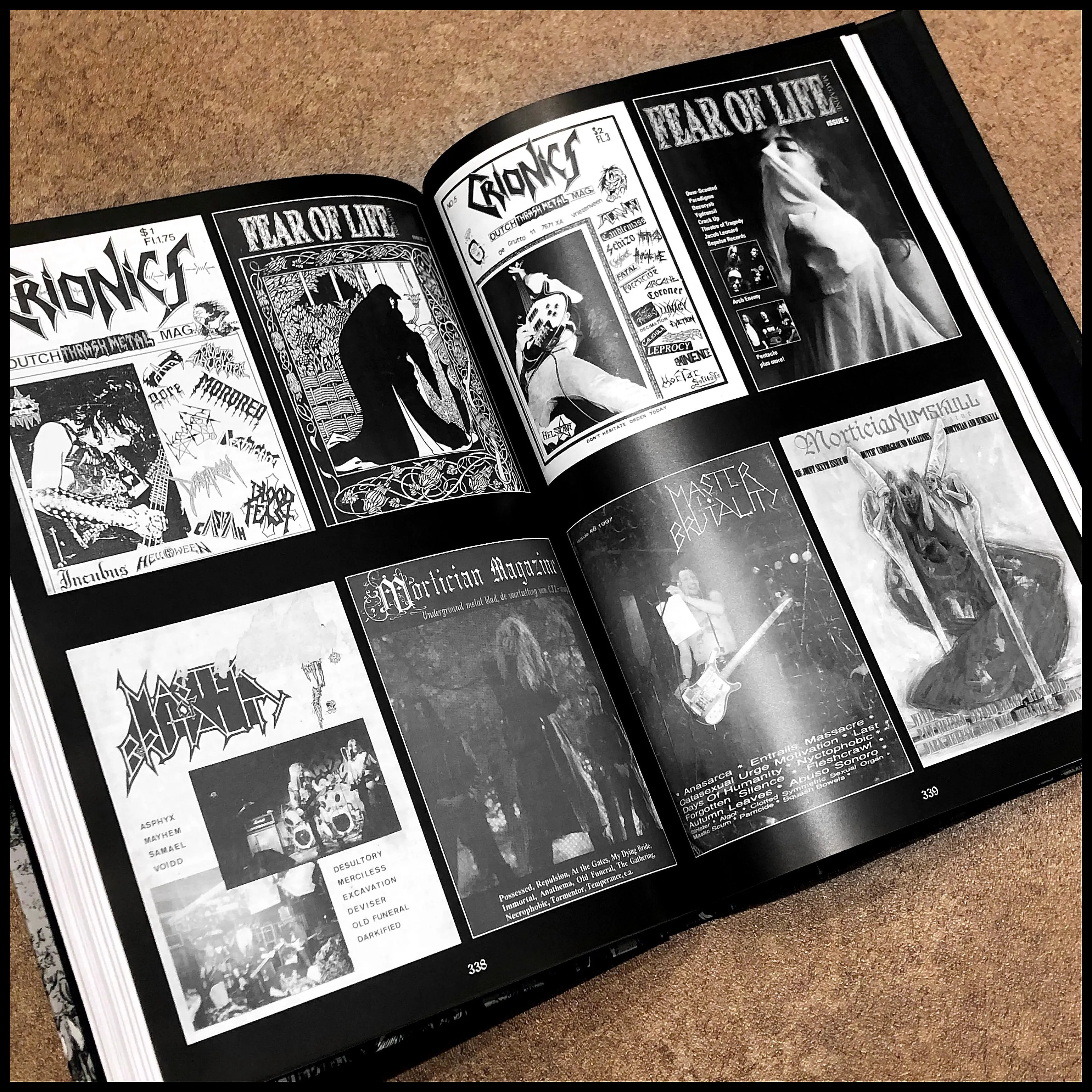 Preorder [June 2025] STREAMS OF ANCIENT WISDOM: THE HISTORY OF DUTCH DEATH & EXTREME METAL hardback book *last print run for the foreseeable*