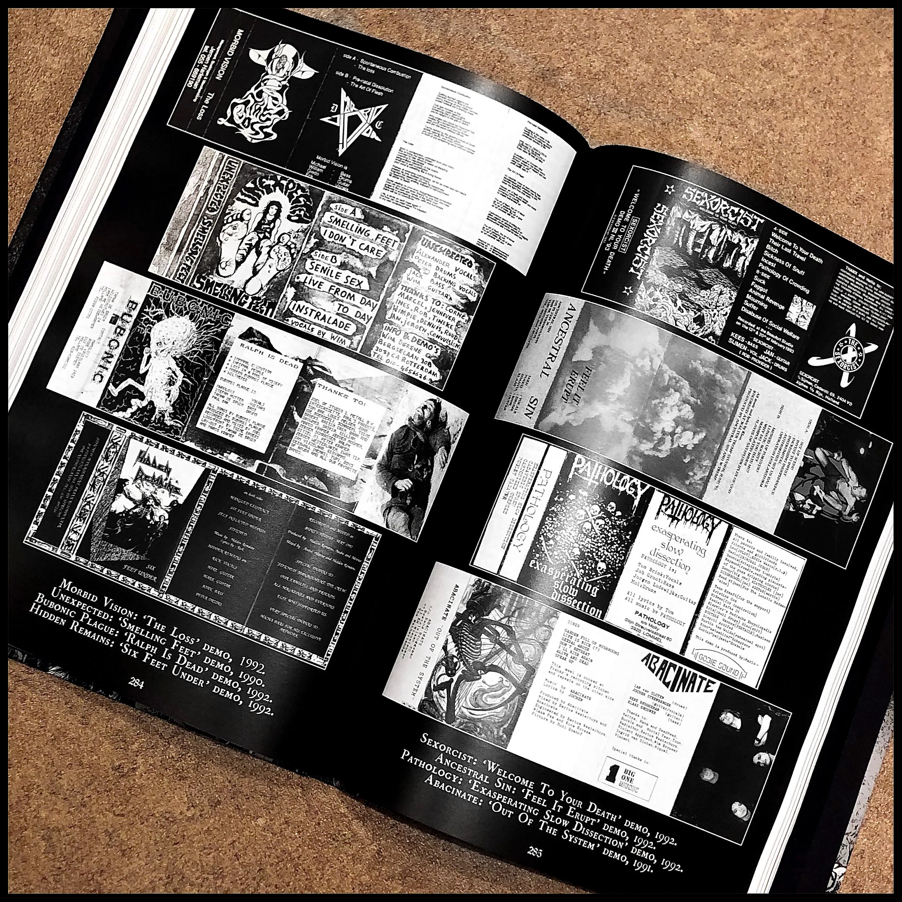 Preorder [June 2025] STREAMS OF ANCIENT WISDOM: THE HISTORY OF DUTCH DEATH & EXTREME METAL hardback book *last print run for the foreseeable*