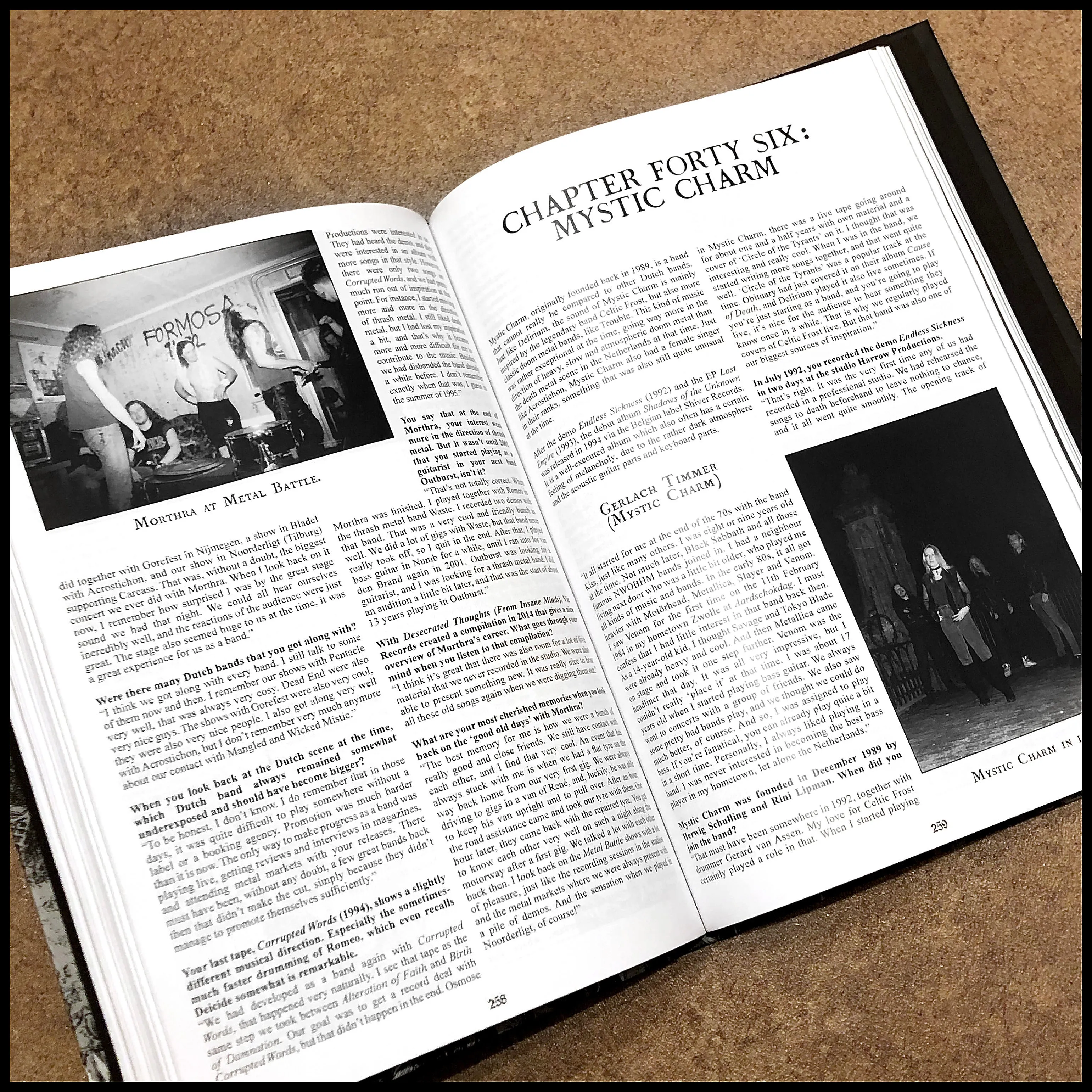 Preorder [June 2025] STREAMS OF ANCIENT WISDOM: THE HISTORY OF DUTCH DEATH & EXTREME METAL hardback book *last print run for the foreseeable*