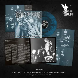Preorder [late July 2025] CRADLE OF FILTH: The Principle Of Evil Made Flesh LP (black or colour vinyl, remaster, download, limited)