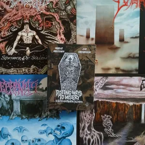 ROTTING WAYS TO MISERY: THE HISTORY OF FINNISH DEATH METAL hardback book ***FRENCH EDITION***