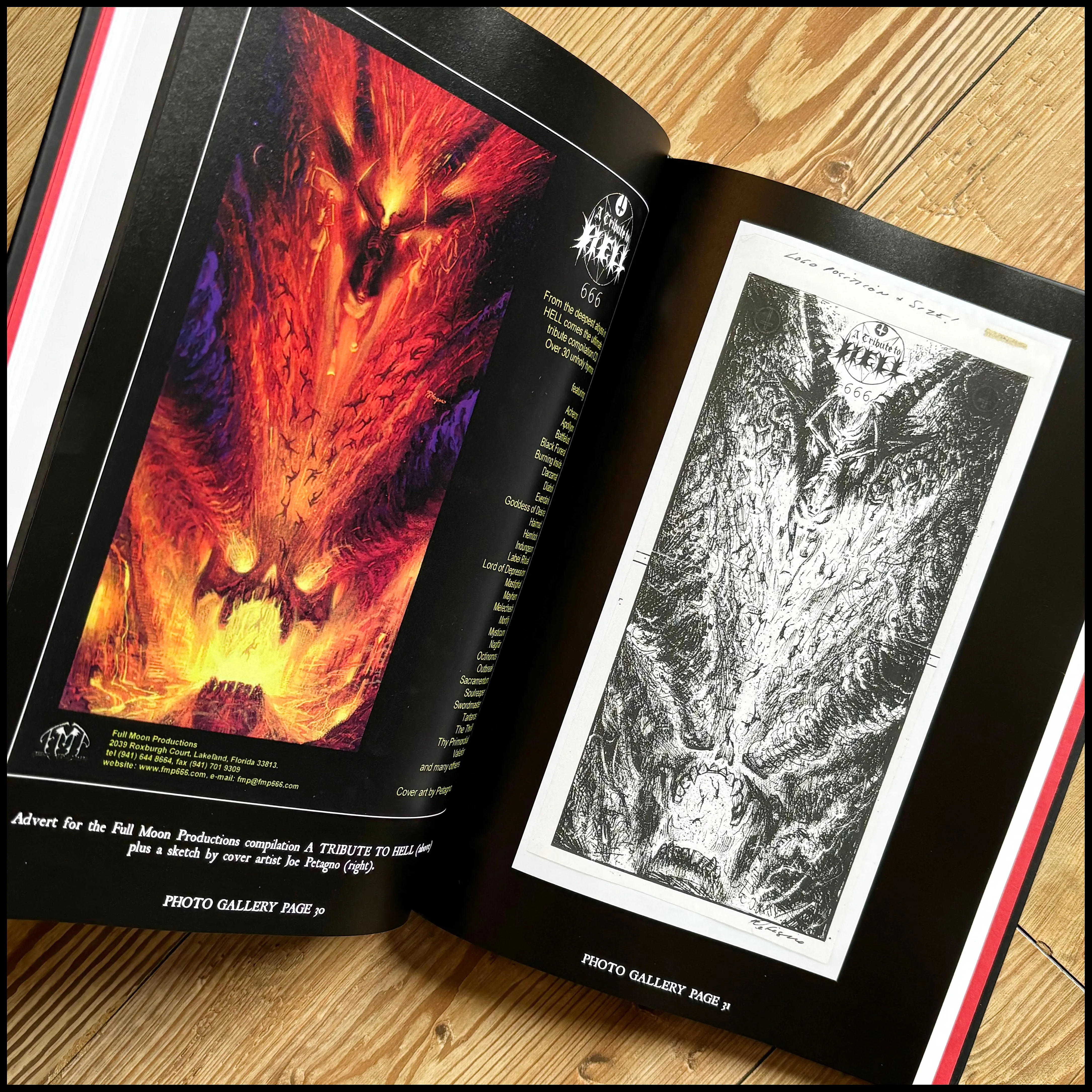 Sale: PETRIFIED: UNDER THE FULL MOON large hardback (ex-display)