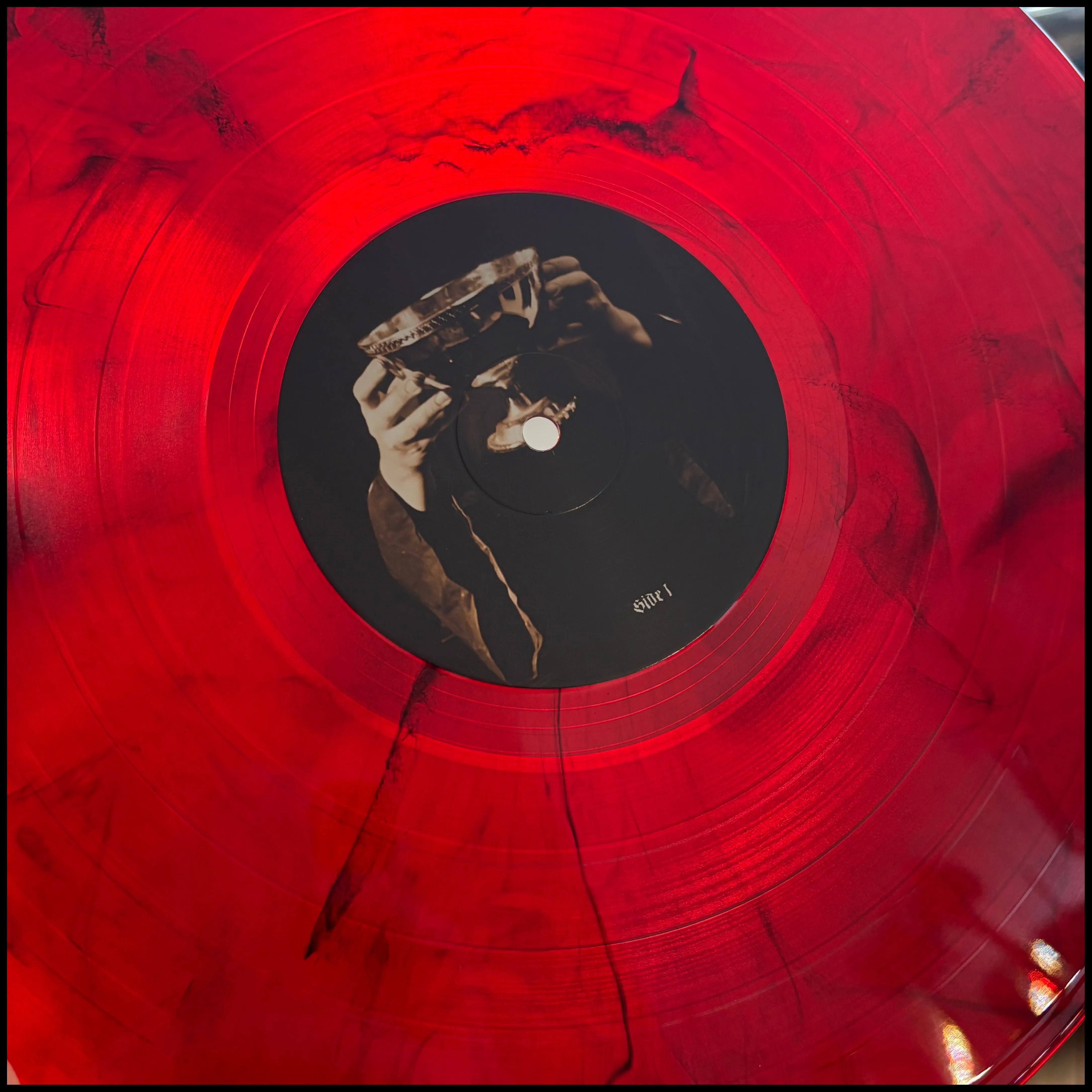 SARGEIST: Let the Devil In LP (bloodred / black marble 180g vinyl   poster, premier Finnish BM)