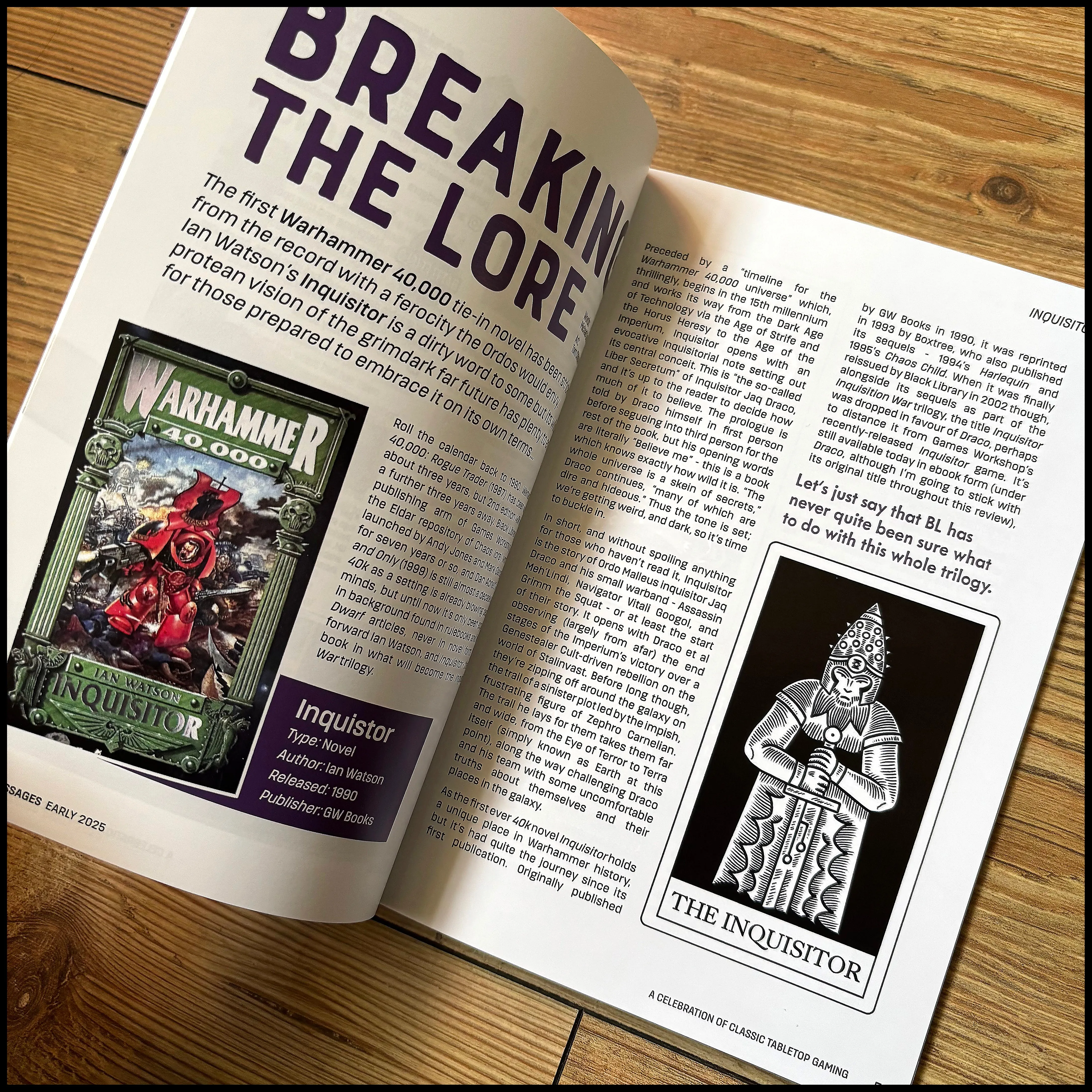 SECRET PASSAGES issue 1 (An old school RPG and oldhammer magazine, limited)