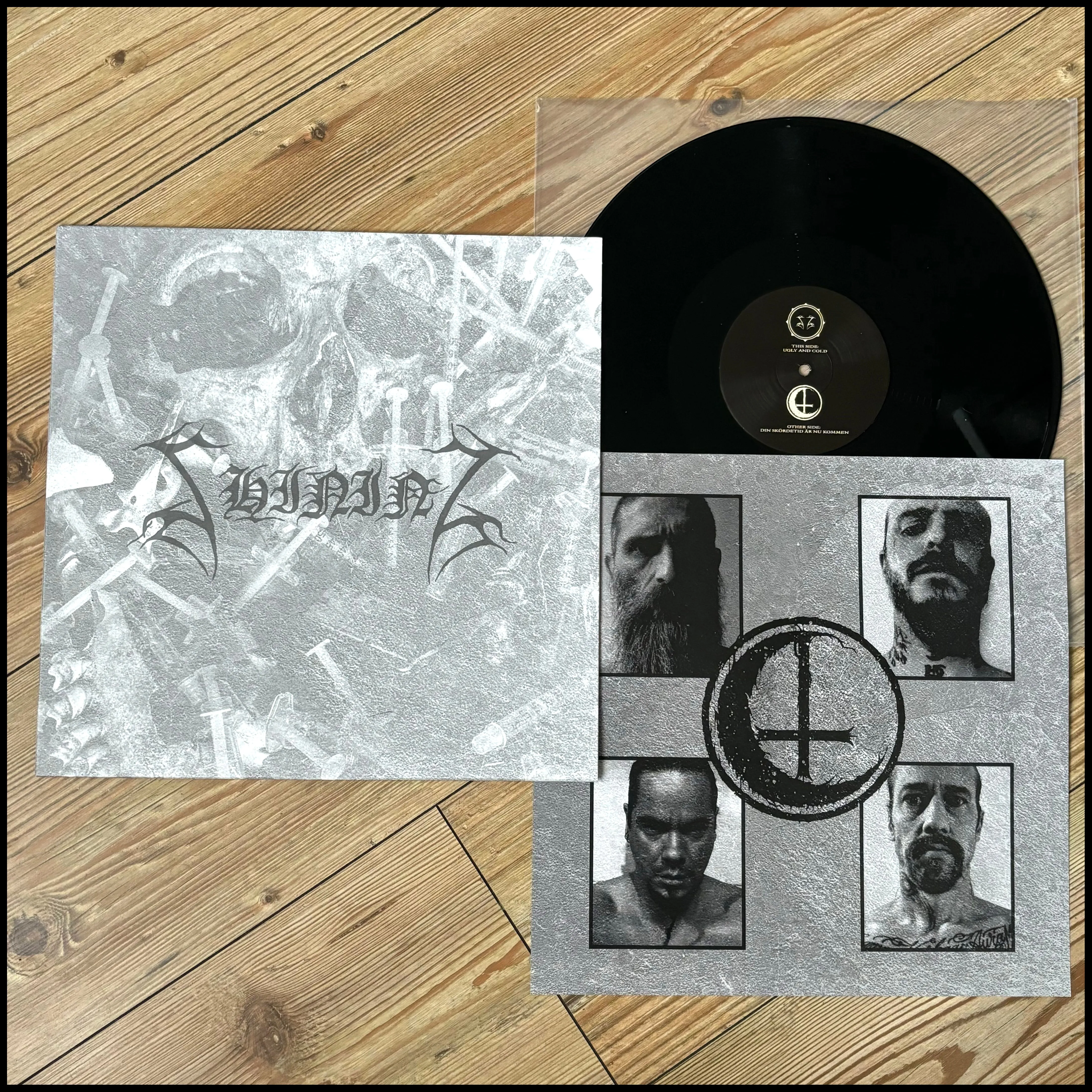 SHINING / HØSTSOL: Split LP (ltd purple vinyl   poster, feat. Hellhammer and Cernunnos of Manes)