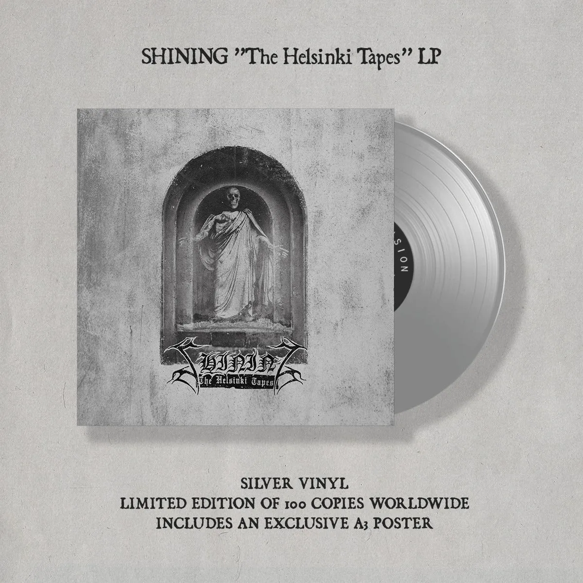 SHINING: The Helsinki Tapes LP (gatefold, various colours)