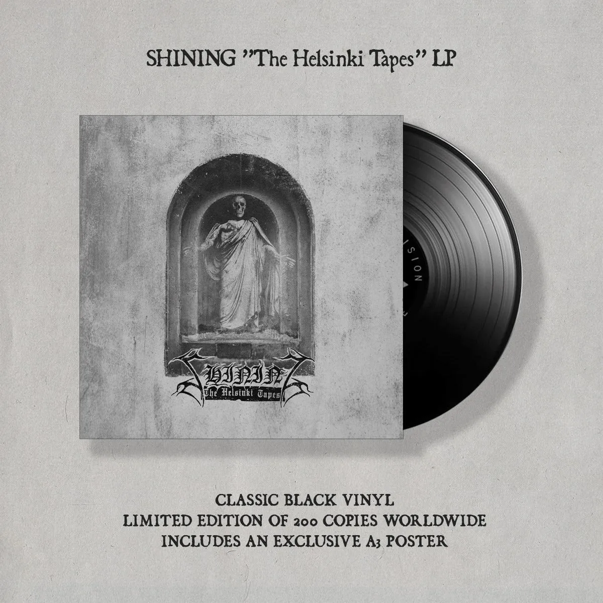 SHINING: The Helsinki Tapes LP (gatefold, various colours)