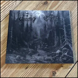 WYNTER MYST / VEGARD: The Shivering Forest CD digipack (UKBM split, ltd to 200 copies)